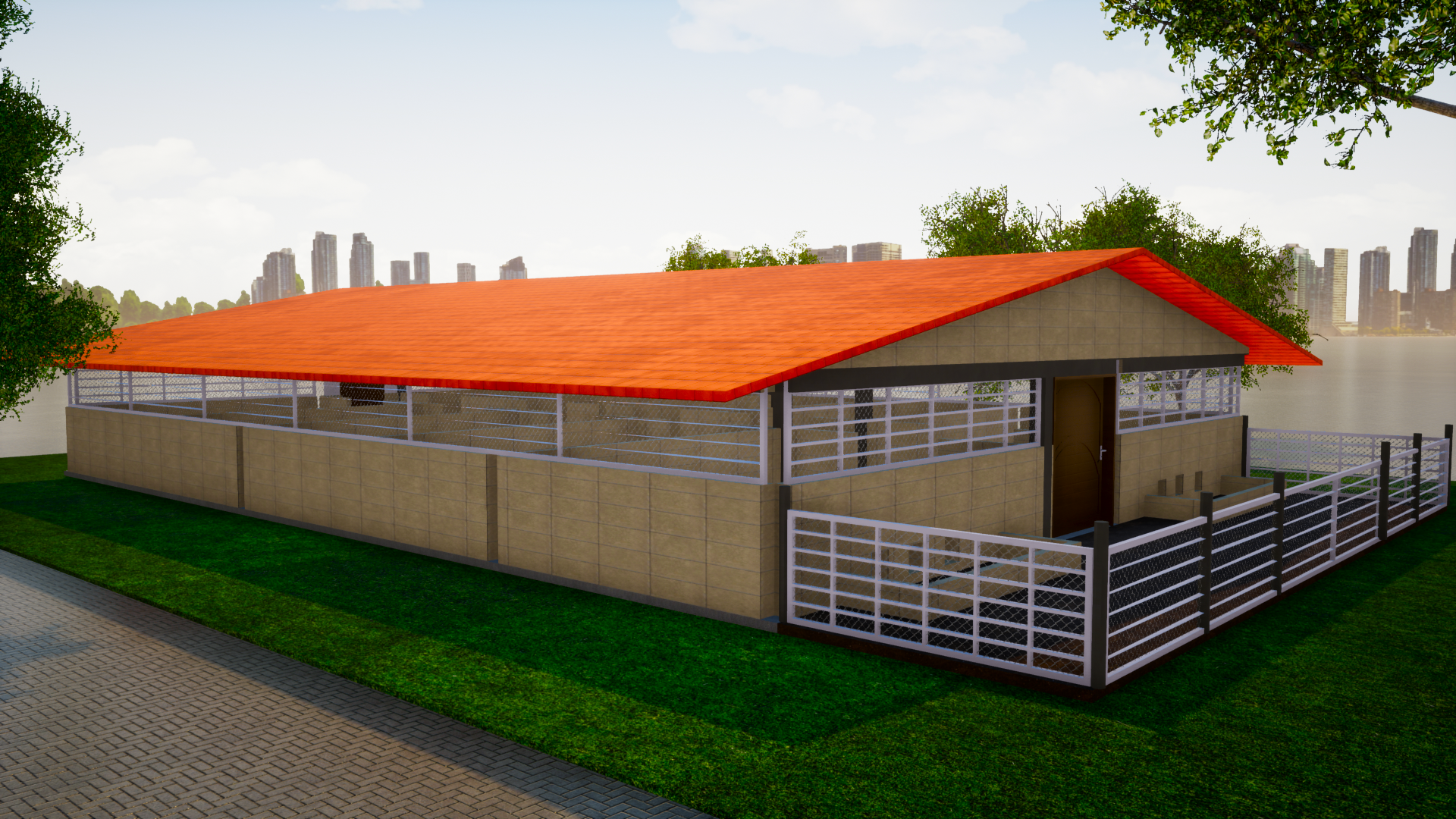 Projet de réalisation d'une ferme